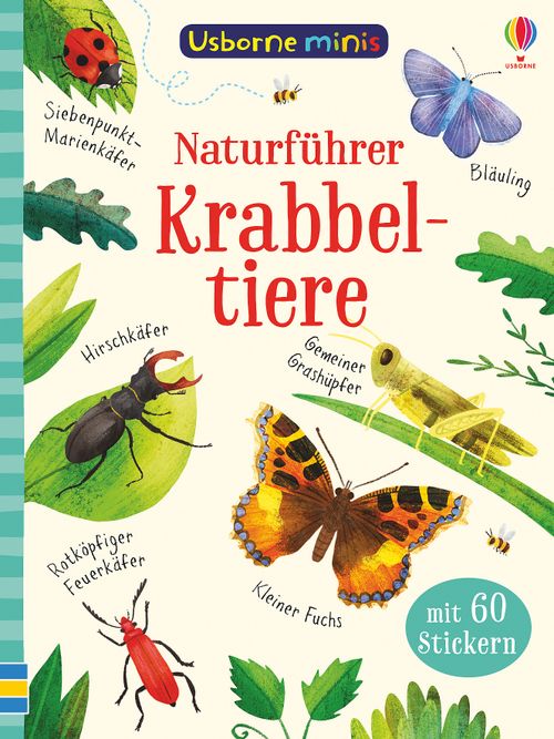 Cover des Buches Usborne Minis - Naturführer: Krabbeltiere von Sam Smith, Kirsteen Robson