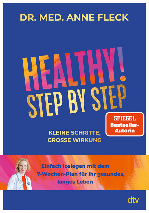Cover des Buches HEALTHY! Step by Step von