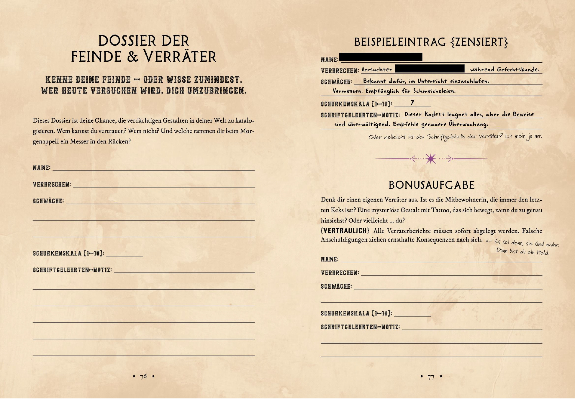 Fourth Wing: The Rider Files – Das offizielle Activity- und Stickerbuch