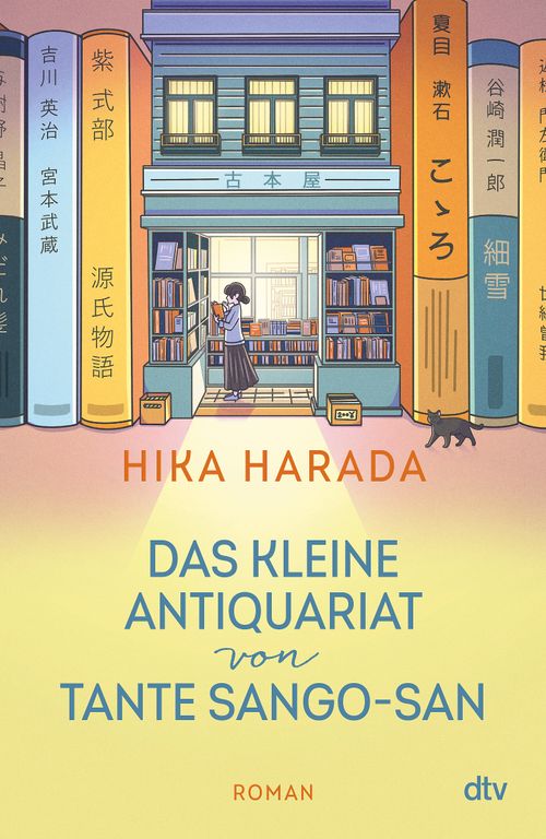 Cover des Buches Das kleine Antiquariat von Tante Sango-san von 