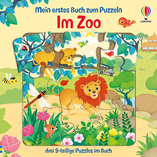 Cover des Buches Mein erstes Buch zum Puzzeln: Im Zoo von