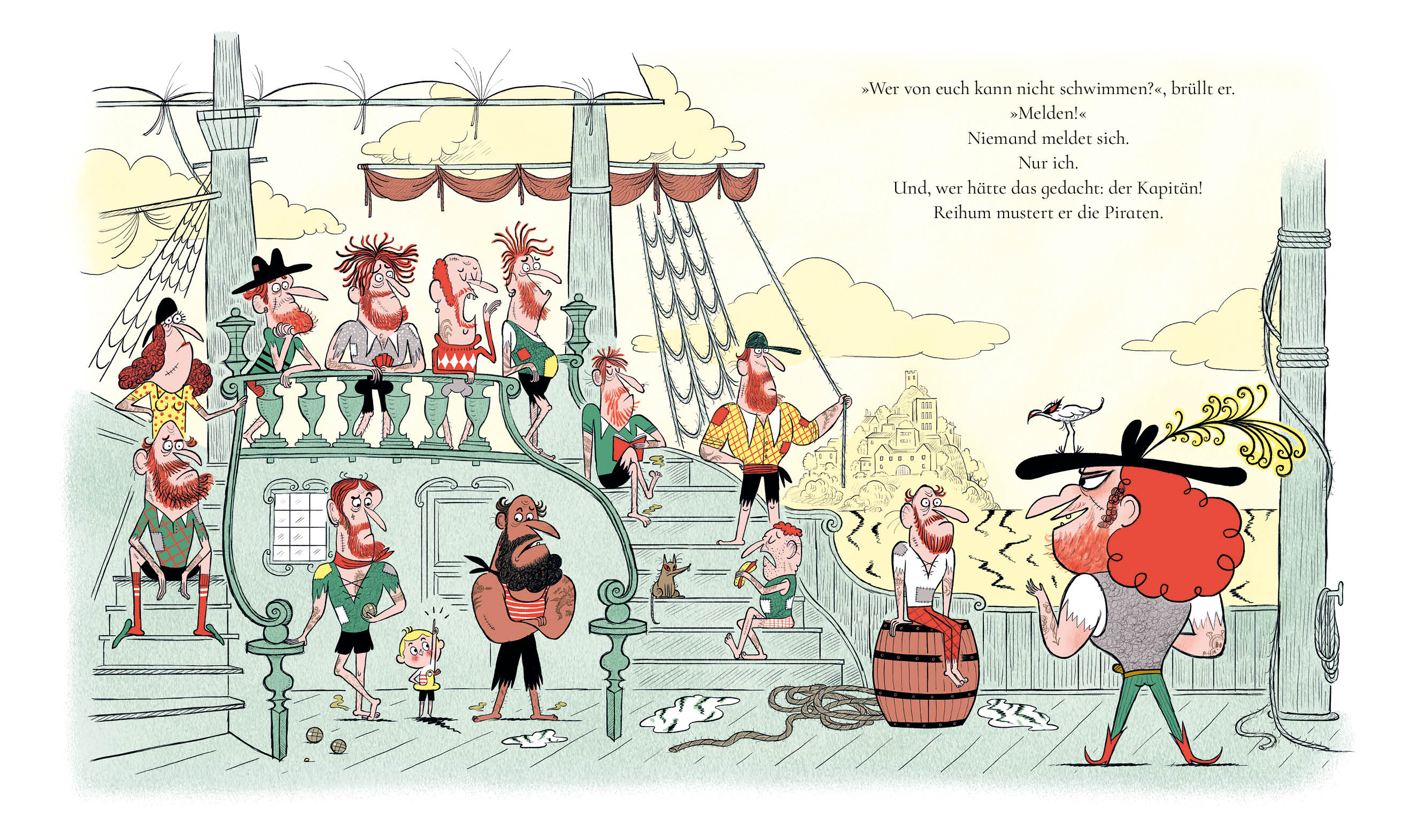 Ab ins Wasser, Piraten!