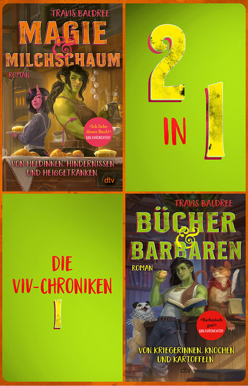 Cover des Buches Die Viv-Chroniken I von Travis Baldree