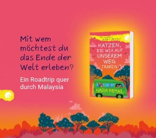 Mit wem möchtest du das Ende der Welt erleben? Grafik zu Katzen, die wir auf unserem Weg trafen von Nadia Mikail