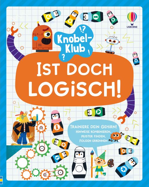 Cover des Buches Knobel-Klub: Ist doch logisch! von  Cover des Buches Knobel-Klub: Ist doch logisch! von