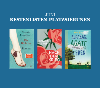 Unsere Autor*innen auf den Bestenlisten im Juni 2025