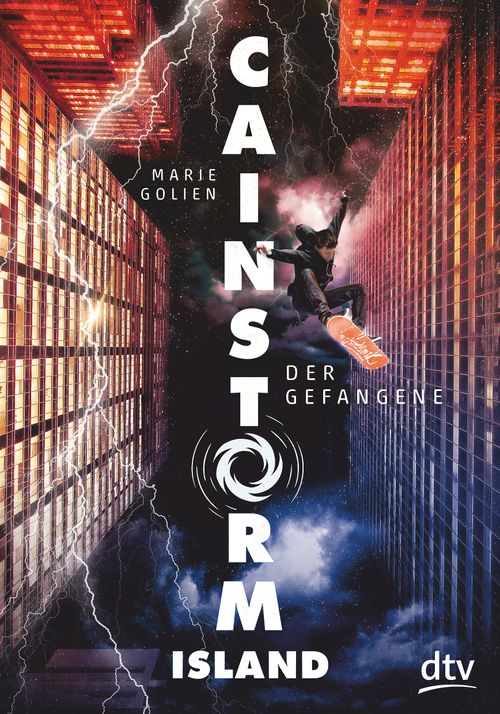 Cover des Buches Cainstorm Island – Der Gefangene von 