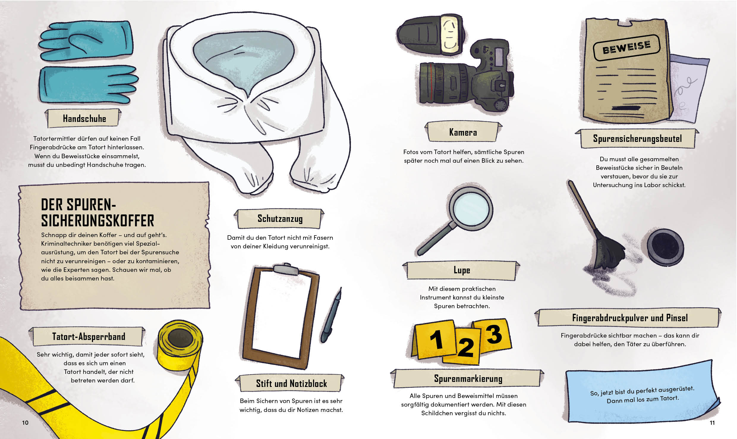 Ermitteln wie ein Profi – Die Geheimnisse der Spurensicherung