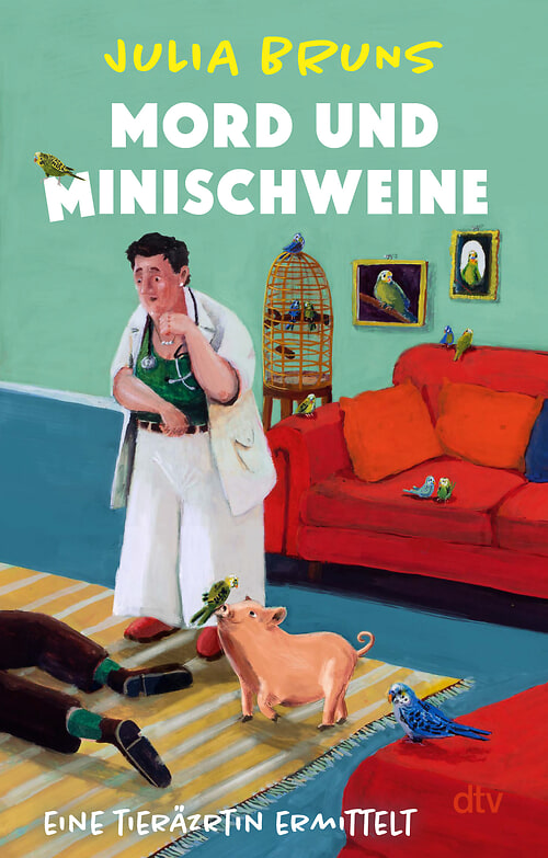 Cover des Buches Mord und Minischweine von 