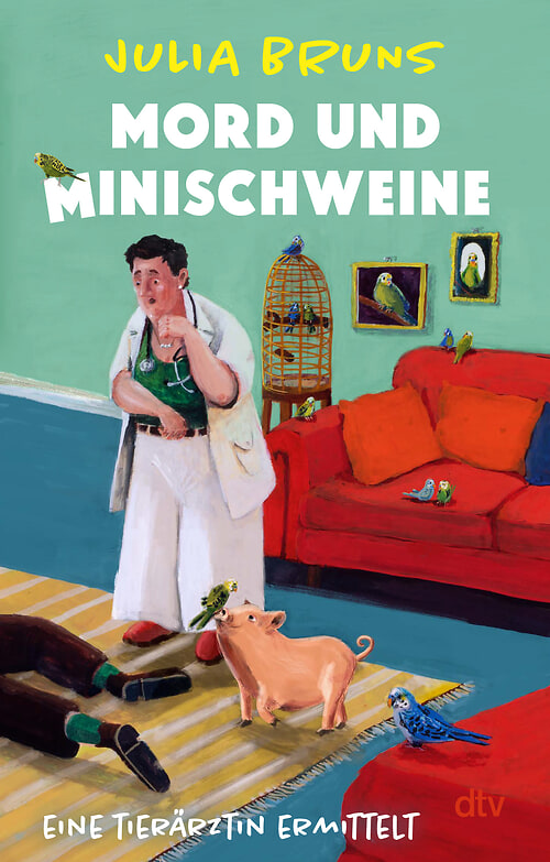 Cover des Buches Mord und Minischweine von