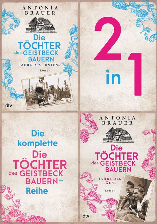 Cover des Buches Die komplette ›Die Töchter des Geistbeckbauern‹-Saga von 