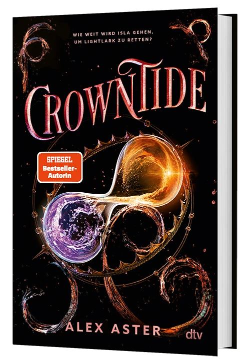 3D Cover des Buches Crowntide von Alex Aster