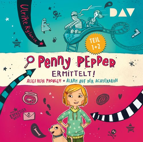 Cover des Buches Penny Pepper ermittelt! Alles kein Problem + Alarm auf der Achterbahn von Ulrike Rylance