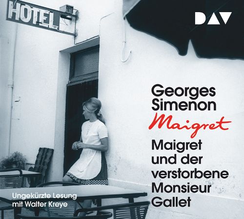 Cover des Buches Maigret und der verstorbene Monsieur Gallet von 