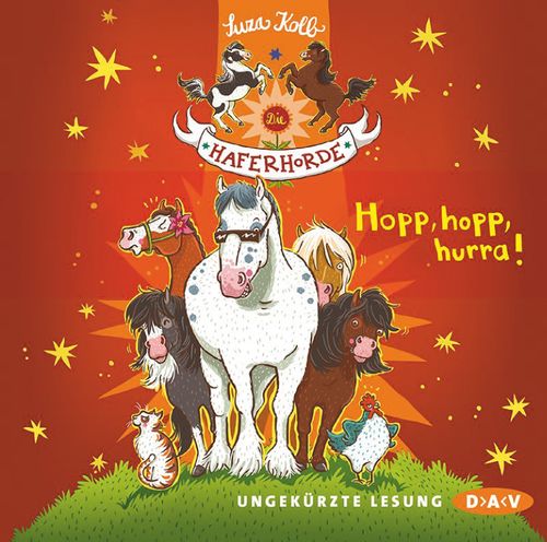 Cover des Buches Die Haferhorde – Teil 6: Hopp, hopp, hurra! von 
