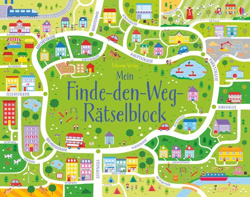 Cover des Buches Mein Finde-den-Weg-Rätselblock von Sam Smith