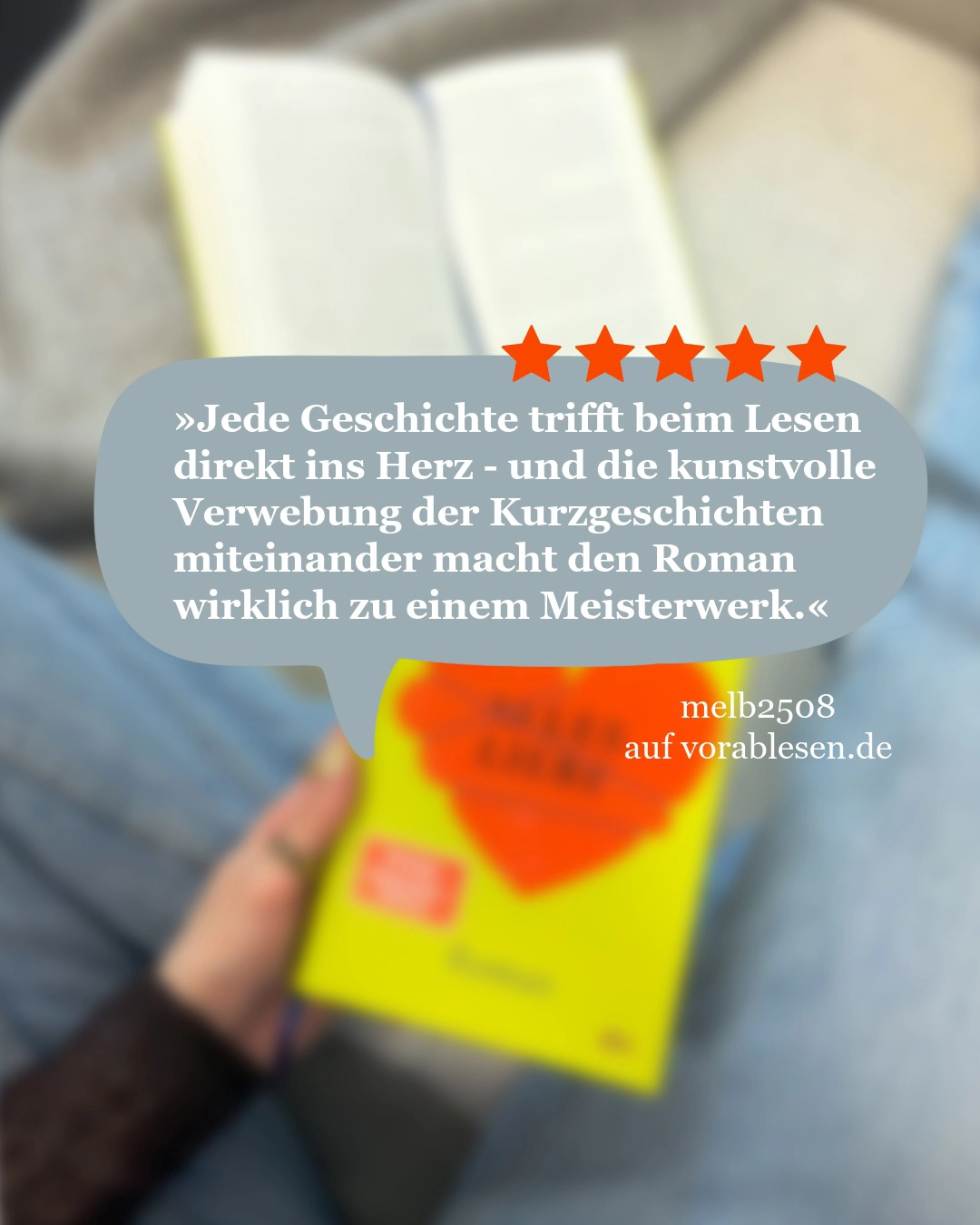 Leserstimme zum Buch "Alles Liebe" von Ronja von Rönne