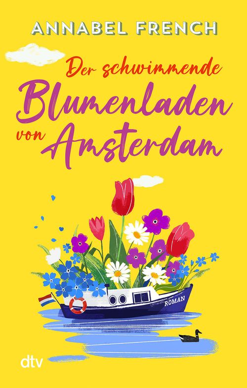 Cover des Buches Der schwimmende Blumenladen von Amsterdam von 
