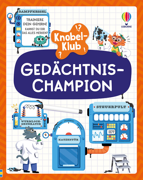 Cover des Buches Knobel-Klub: Gedächtnis-Champion von 