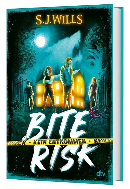 Cover des Buches Bite Risk - Kein Entkommen von Autorin S.J. Wills