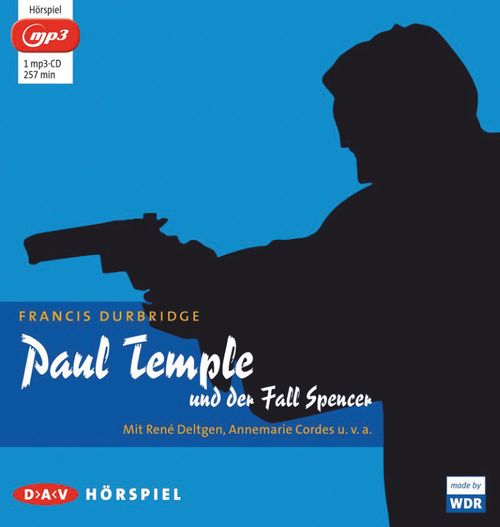 Cover des Buches Paul Temple und der Fall Spencer von 
