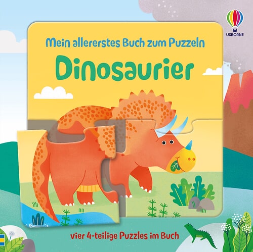 Cover des Buches Mein allererstes Buch zum Puzzeln: Dinosaurier von 