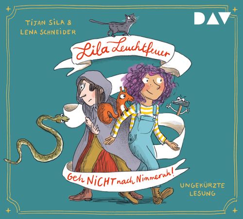 Cover des Buches Lila Leuchtfeuer – Teil 1: Geh nicht nach Nimmeruh! von 