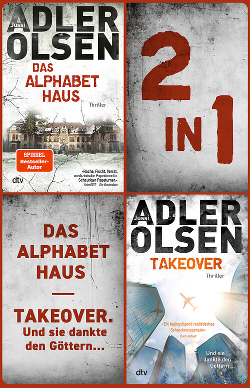 Cover des Buches Das Alphabethaus - TAKEOVER. Und sie dankte den Göttern... (Nur bei uns!) von 