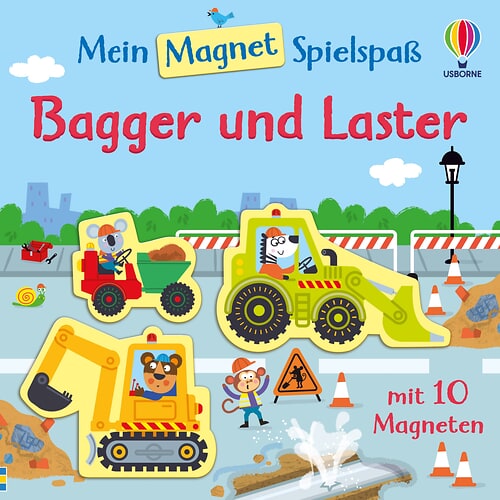 Cover des Buches Mein Magnet-Spielspaß: Bagger und Laster von 