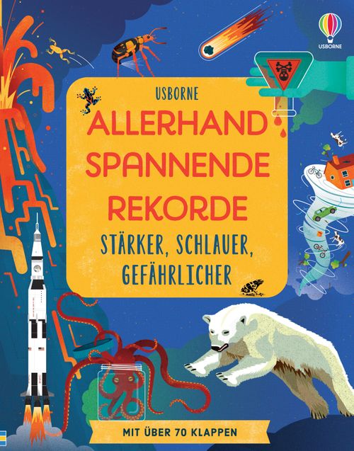 Cover des Buches Allerhand spannende Rekorde: Stärker, schlauer, gefährlicher von 