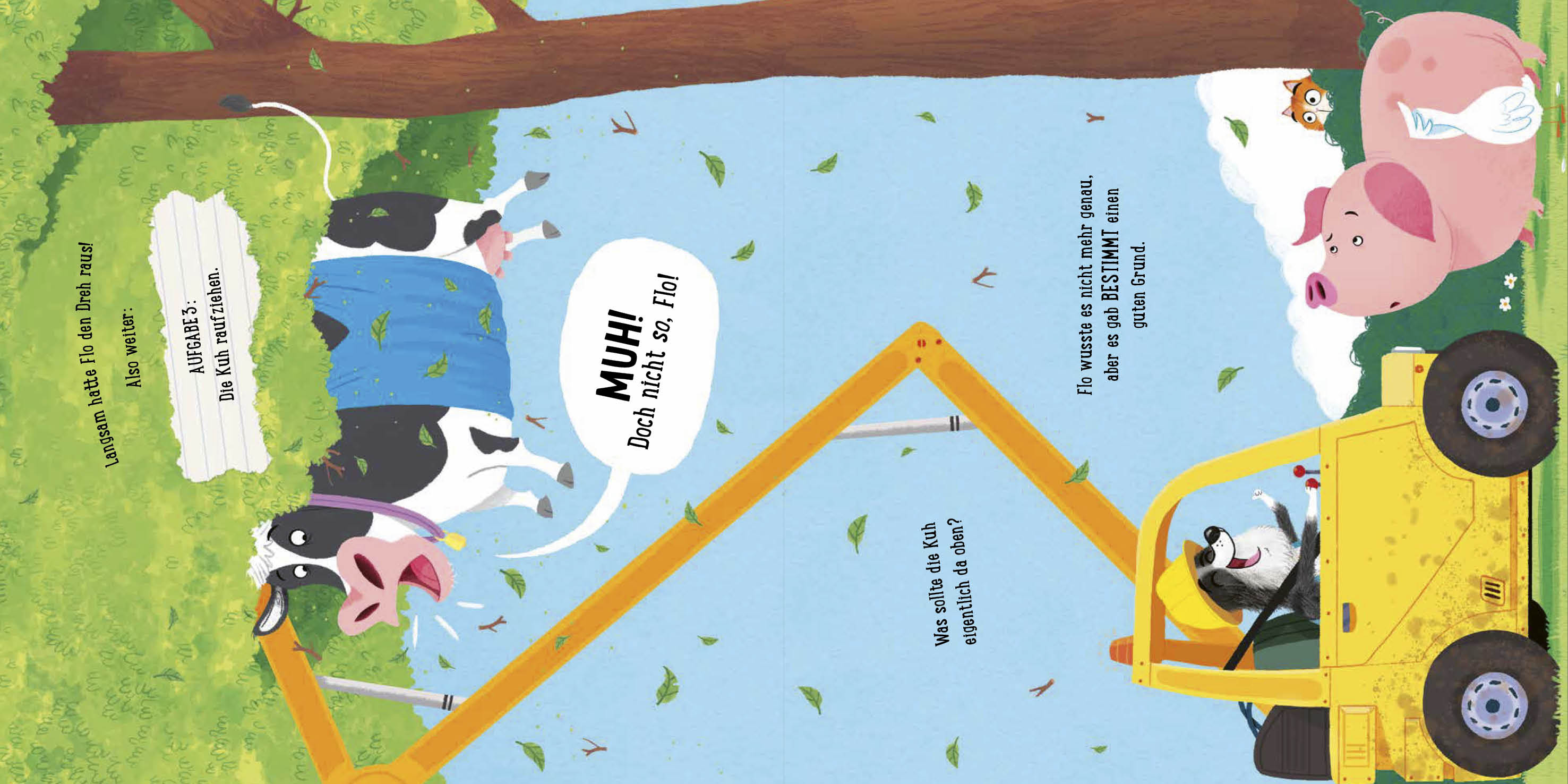 Doch nicht so, Flo! – Ein Hofhund sorgt für Wirbel