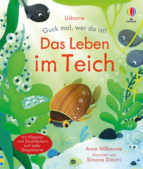 Cover des Buches Guck mal, wer da ist! Das Leben im Teich von 