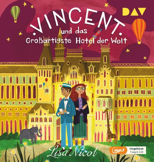 Cover des Buches Vincent und das Großartigste Hotel der Welt von Lisa Nicol