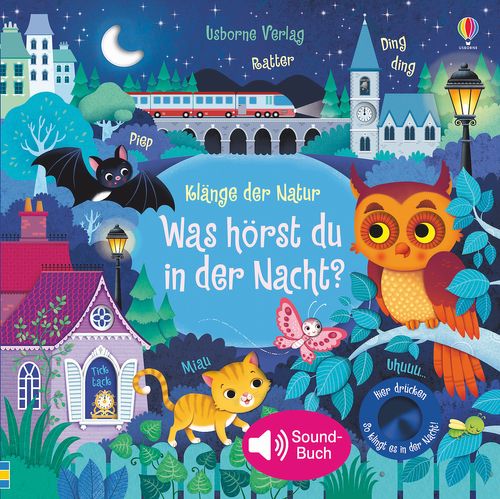Cover des Buches Klänge der Natur: Was hörst du in der Nacht? von Sam Taplin