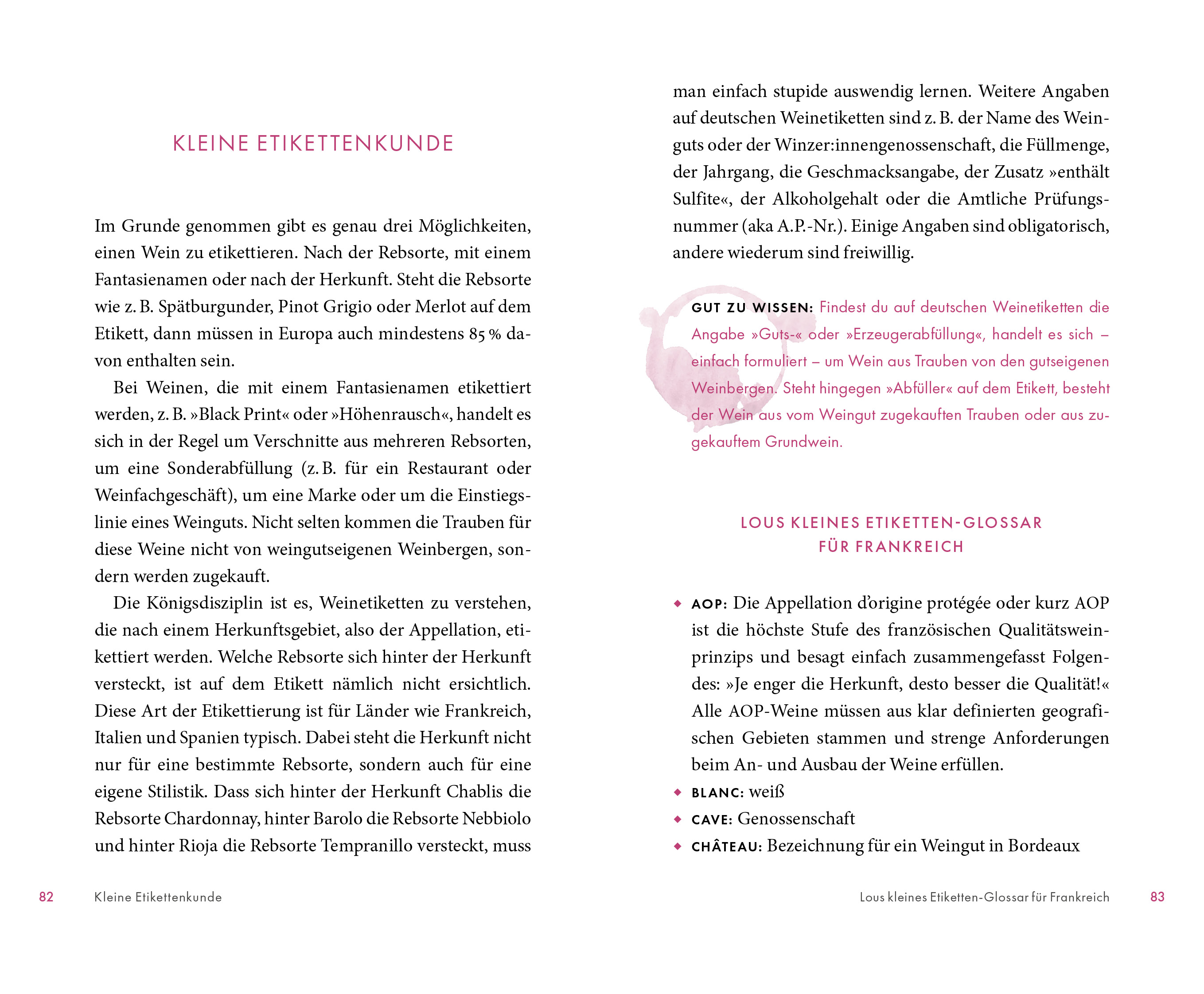 Das Weinbuch – ohne Blabla