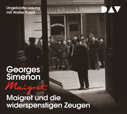 Cover des Buches Maigret und die widerspenstigen Zeugen von 