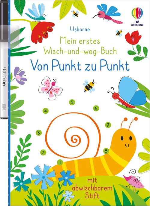 Cover des Buches Mein erstes Wisch-und-weg-Buch: Von Punkt zu Punkt von Kirsteen Robson