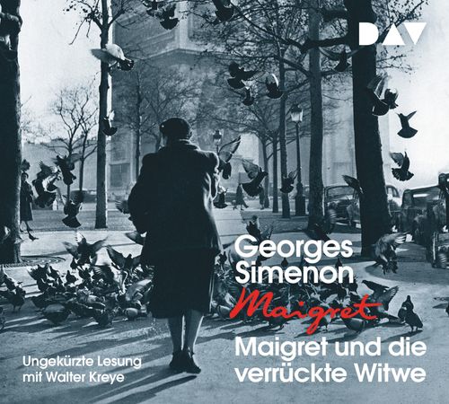 Cover des Buches Maigret und die verrückte Witwe von 