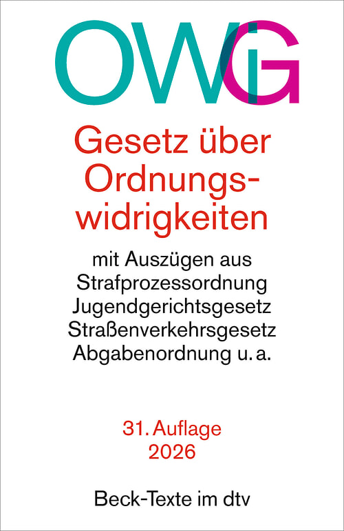 Gesetz über Ordnungswidrigkeiten