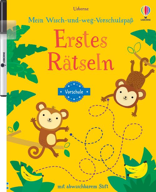 Cover des Buches Mein Wisch-und-weg-Vorschulspaß: Erstes Rätseln von 
