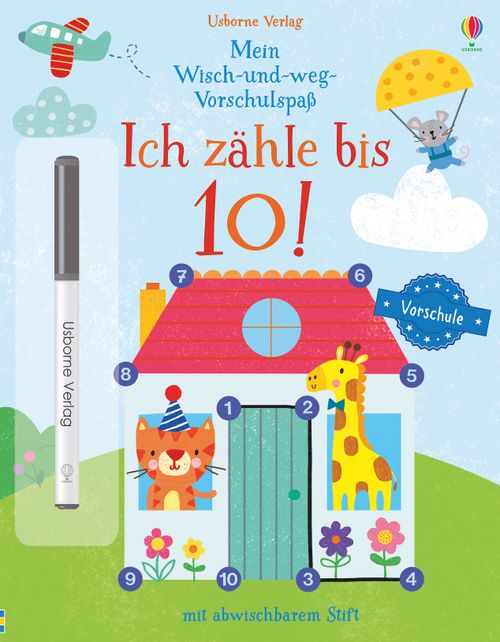 Cover des Buches Mein Wisch-und-weg-Vorschulspaß: Ich zähle bis 10! von 