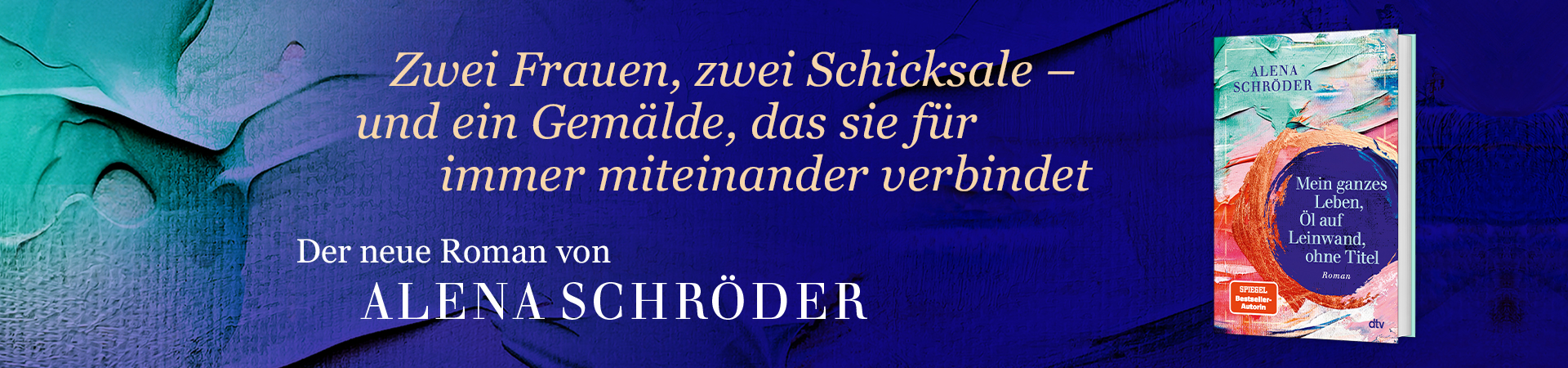 Mein ganzes Leben, Öl auf Leinwad, ohne Titel von Alena Schröder