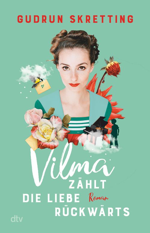 Cover des Buches Vilma zählt die Liebe rückwärts von Gudrun Skretting