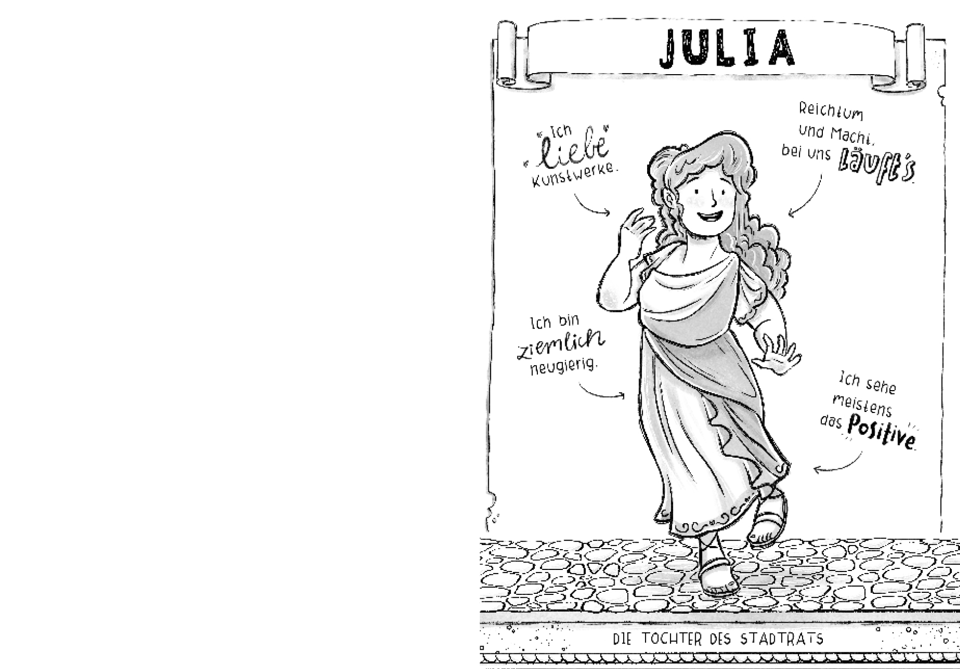 Ich, Julia, und die Menschen aus Pompeji