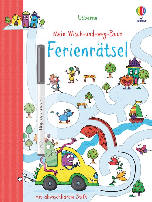 Cover des Buches Mein Wisch-und-weg-Buch: Ferienrätsel von 