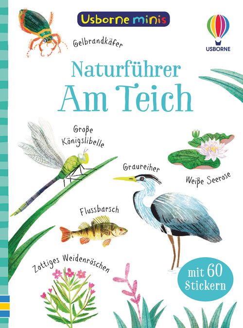 Cover des Buches Usborne Minis Naturführer: Am Teich von 