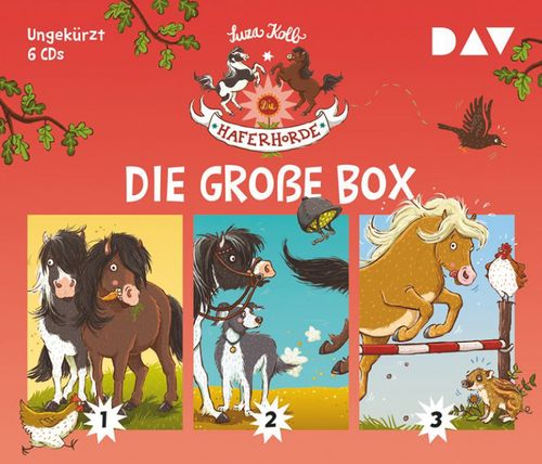 Cover des Buches Die Haferhorde – Die große Box 1 (Teil 1-3) von 