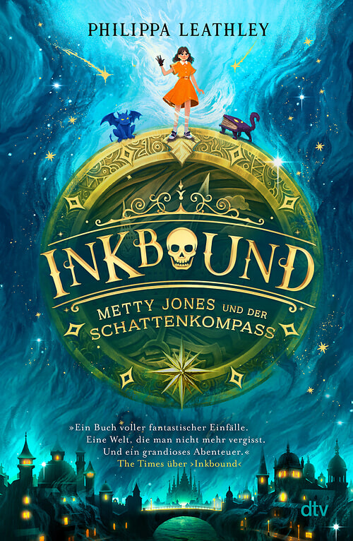 Cover des Buches Inkbound – Metty Jones und der Schattenkompass von