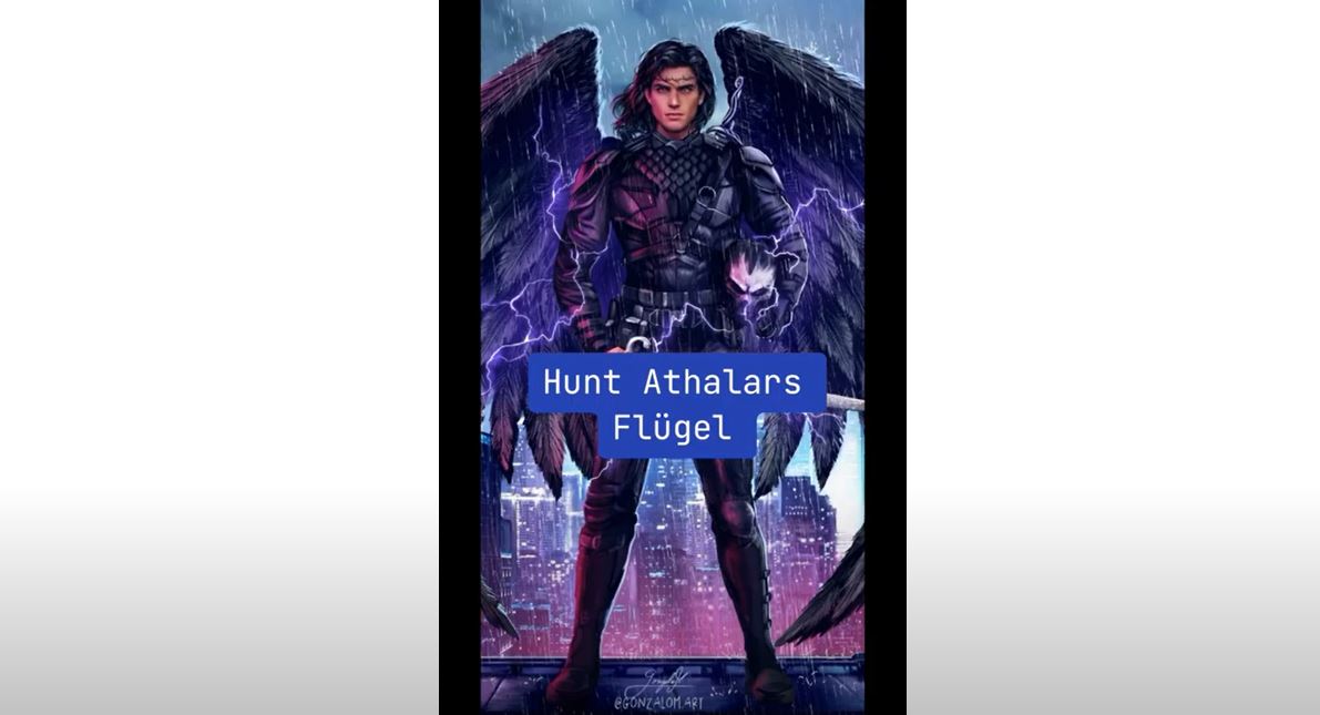 Titelbild des Videotutorials zu Hunt's Flügel.