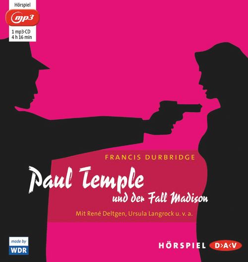 Cover des Buches Paul Temple und der Fall Madison von 